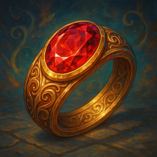 Illustration de Anneau de Rubis - Anneau