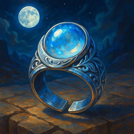 Illustration de Anneau de Lune - Anneau