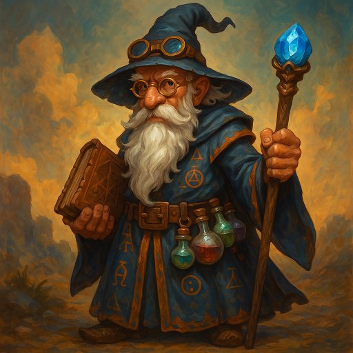 Portrait de Eldric - Alchimiste