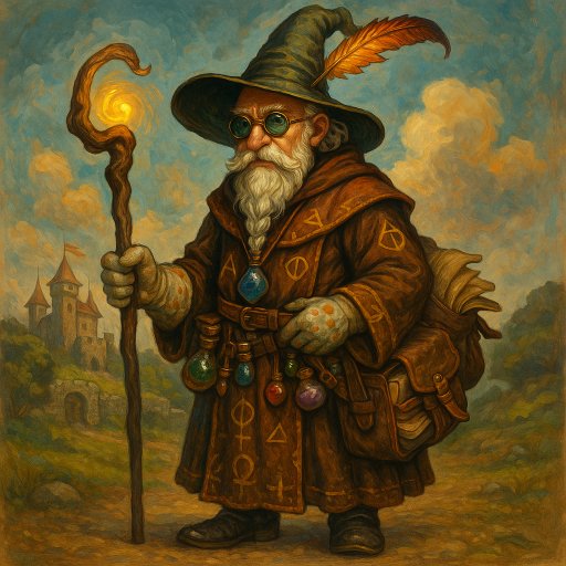 Portrait de Dr. Alchimius - Alchimiste