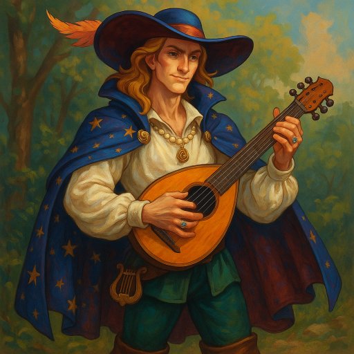 Portrait de Lorien - Barde