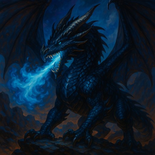 Portrait de Drakon - Dragon
