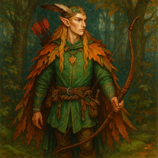 Portrait de Eldarion - Elfe