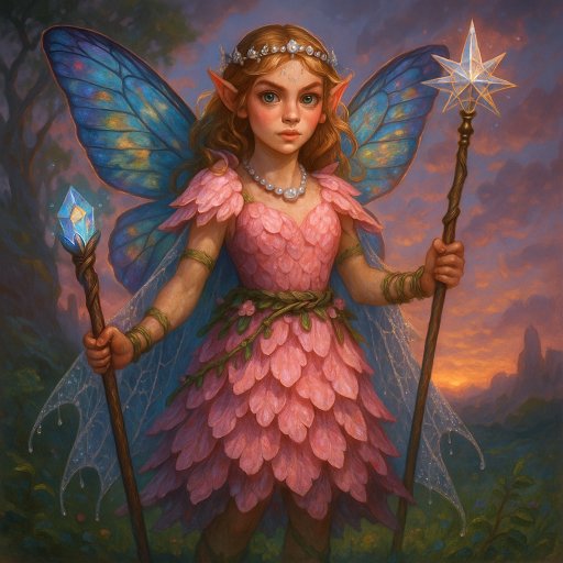 Portrait de Melodie - Fée