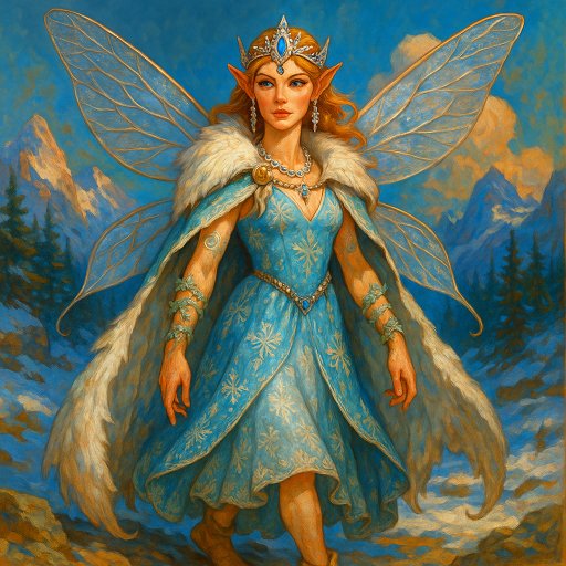 Portrait de Faelwen - Fée