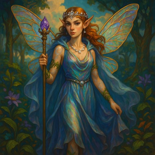 Portrait de Gardenia - Fée