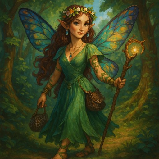 Portrait de Freesia - Fée