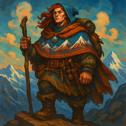 Portrait de Aelis la Vigilante - Gardienne