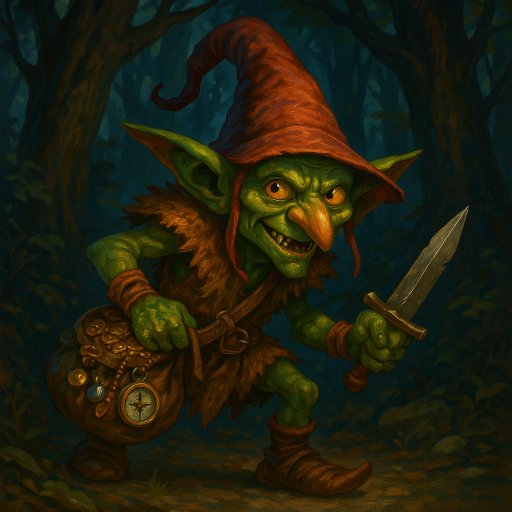 Portrait de Grognak le Gobelin - Gobelin