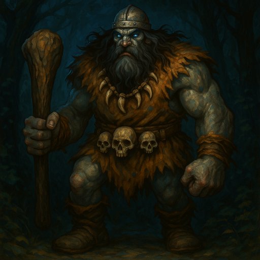 Portrait de Gargantua - Géants