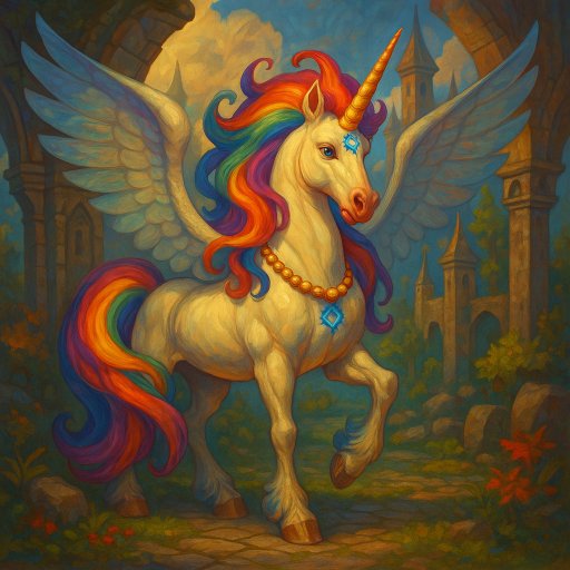 Portrait de Licorne des Mages - Licorne