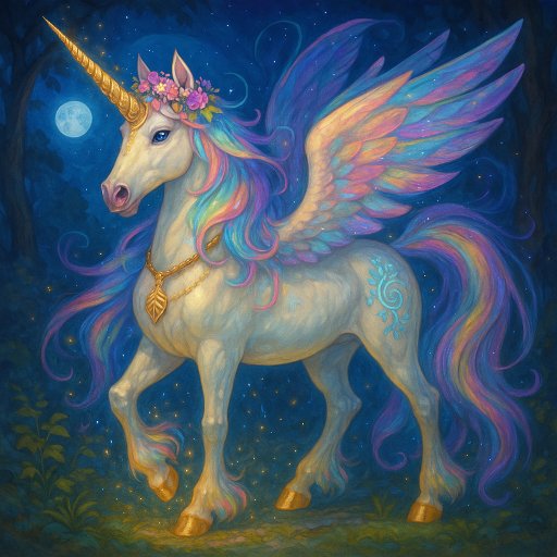 Portrait de Licorne des Elfes - Licorne