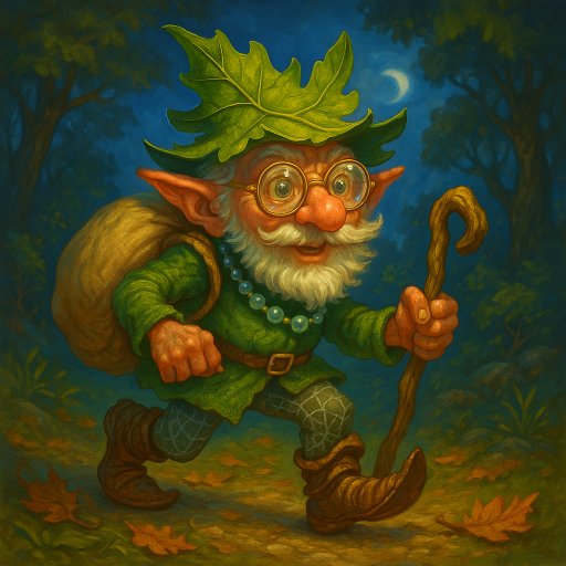 Portrait de Gribouille - Lutin