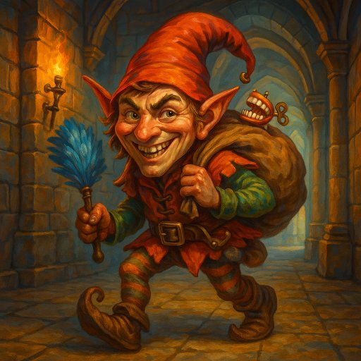 Portrait de Espiègle - Lutin