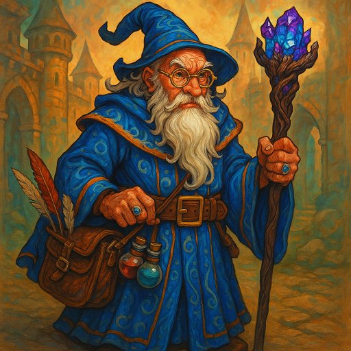 Portrait de Elrion - Mage