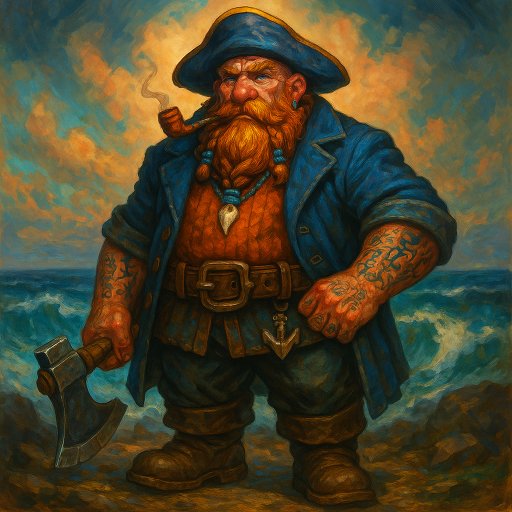 Thorgar le Nain Marin