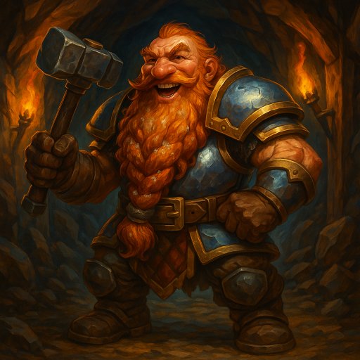 Portrait de Borin Forgeacier - Nain