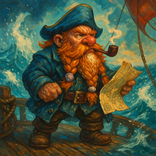 Portrait de Thorgal Barbe-salée - Nain