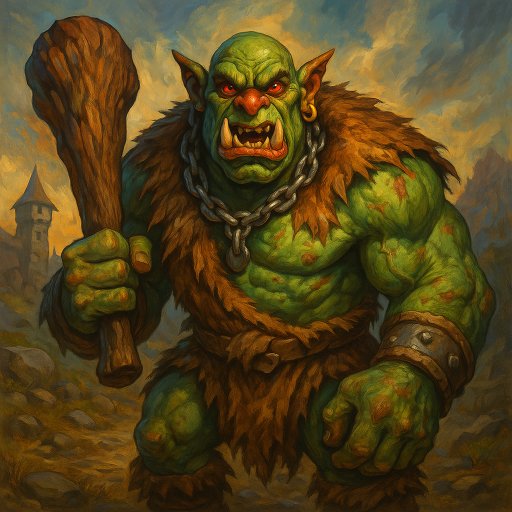 Portrait de Ogre Gormak - Ogre
