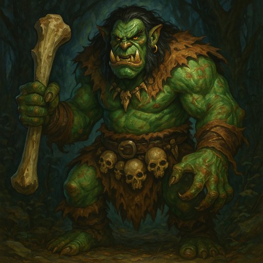 Portrait de Grugnir le Dévastateur - Ogre