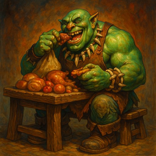 Portrait de Ogrod le Gourmand - Ogre