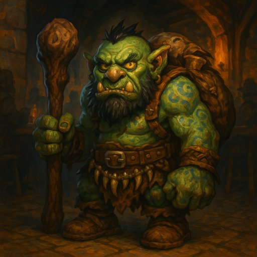 Portrait de Grommash le Petit - Ogre