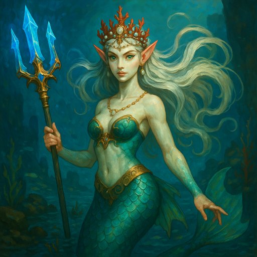 Portrait de Eirena - Sirène