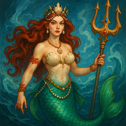 Portrait de Ariella - Sirène