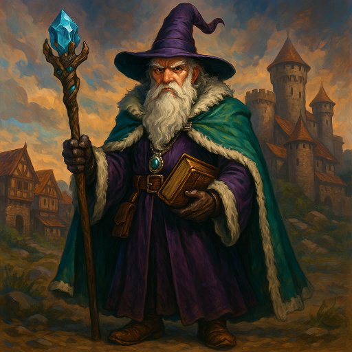 Portrait de Elric - Sorcier