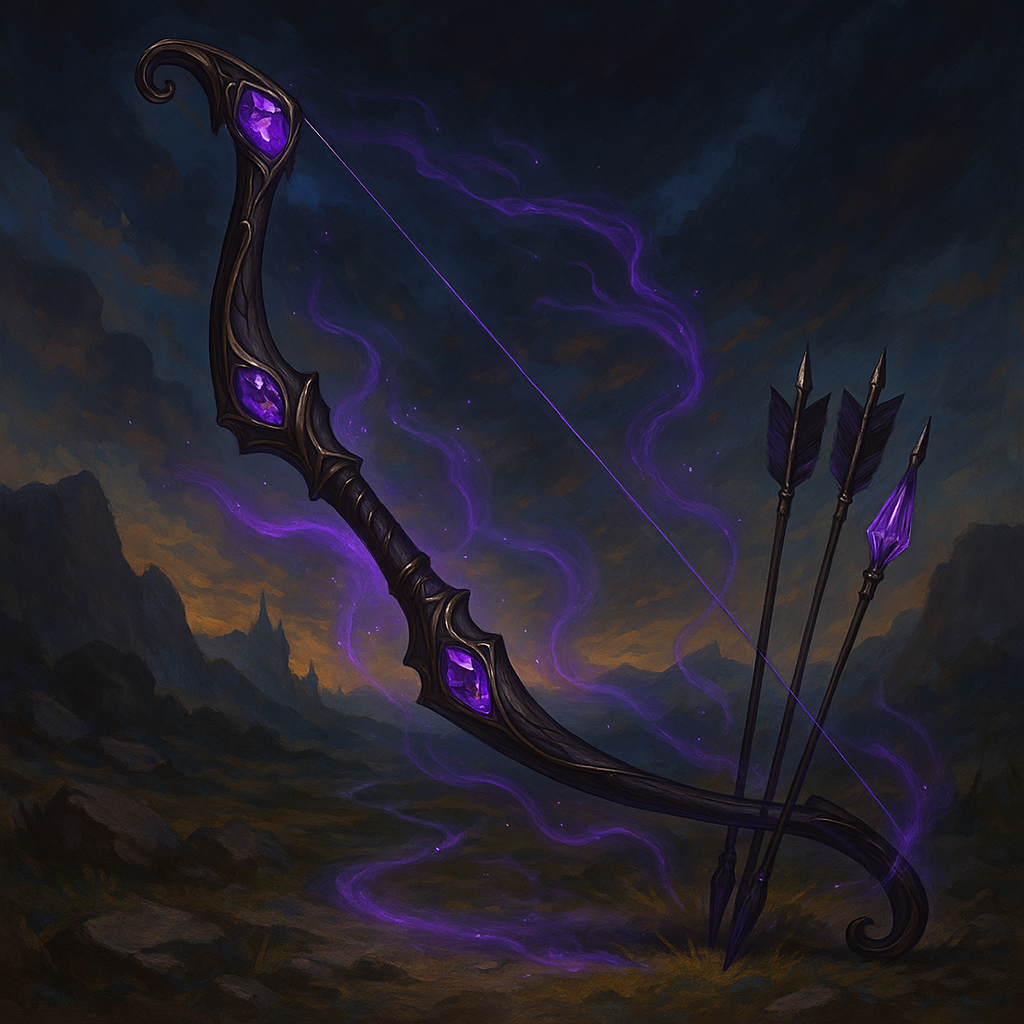 Illustration de arc de l'améthyste - Arc