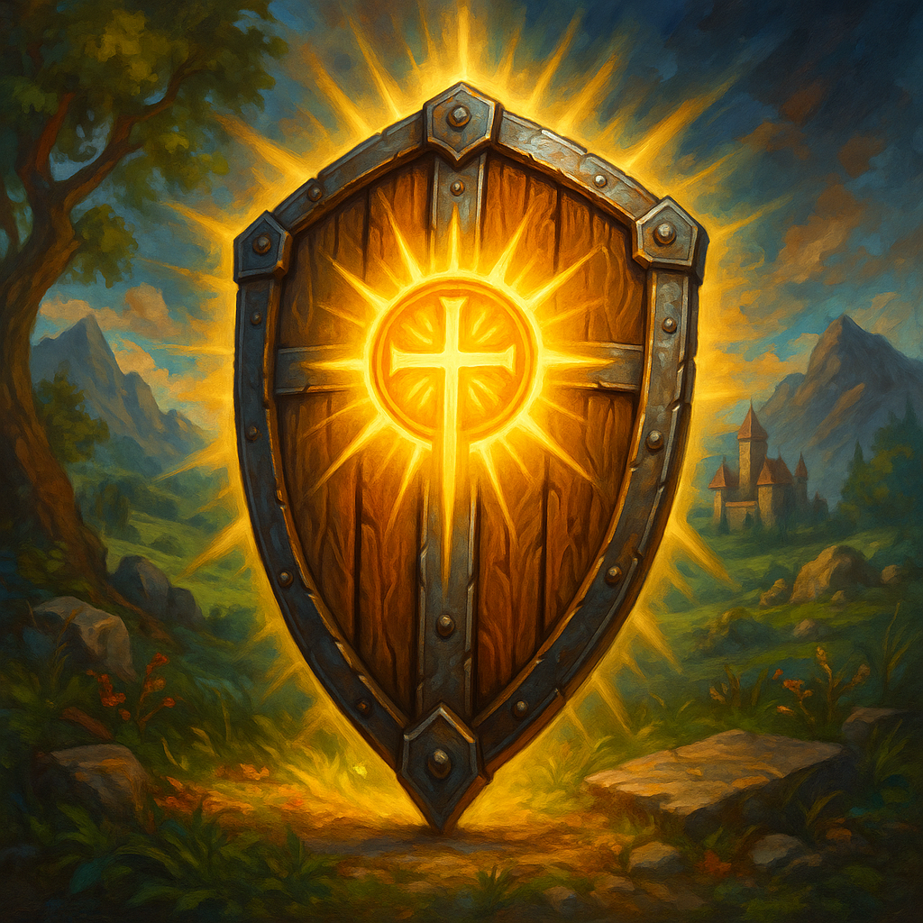 Illustration de bouclier des clercs - Bouclier