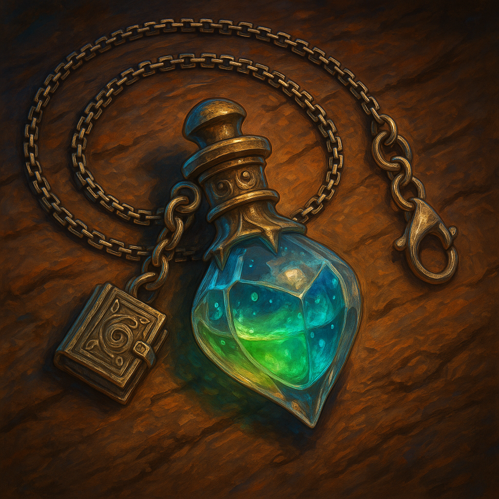 Illustration de Collier de la Potion Mystique - Collier