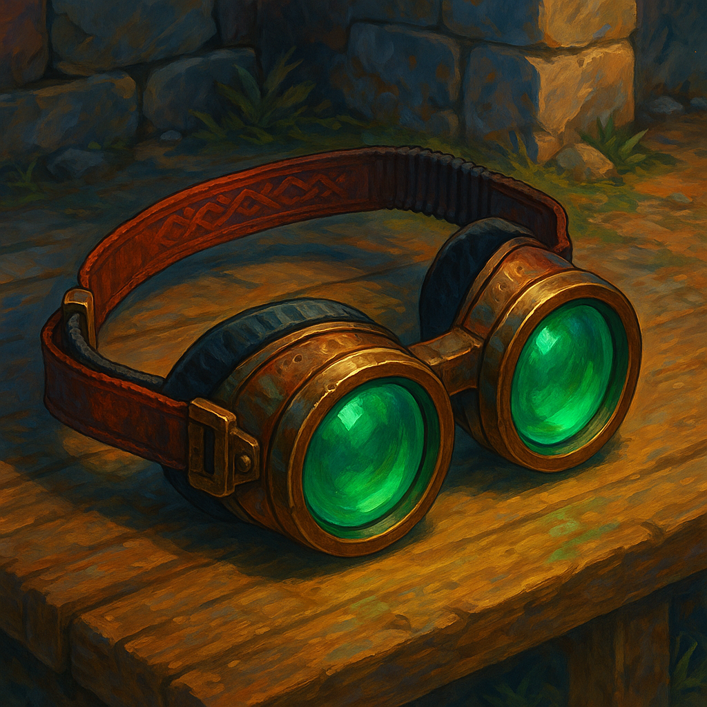 Illustration de Lunettes de Vision Nocturne - Lunettes