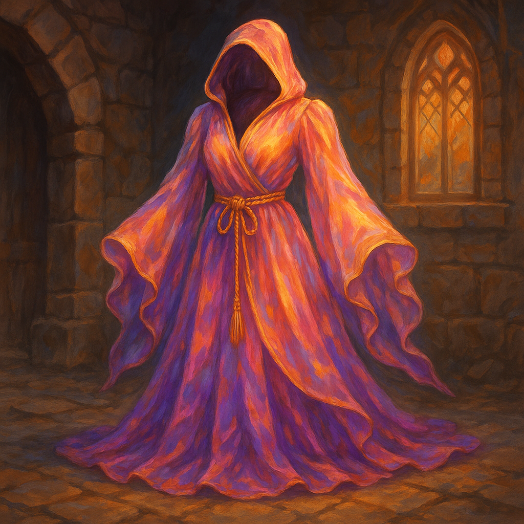 Illustration de Robe Diaphane de l'Aurore - Robe