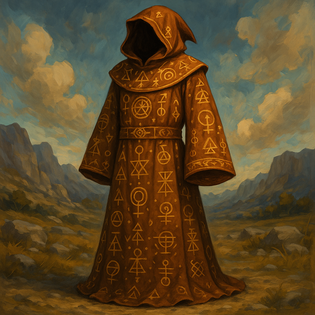 Illustration de robe alchimique - Robe