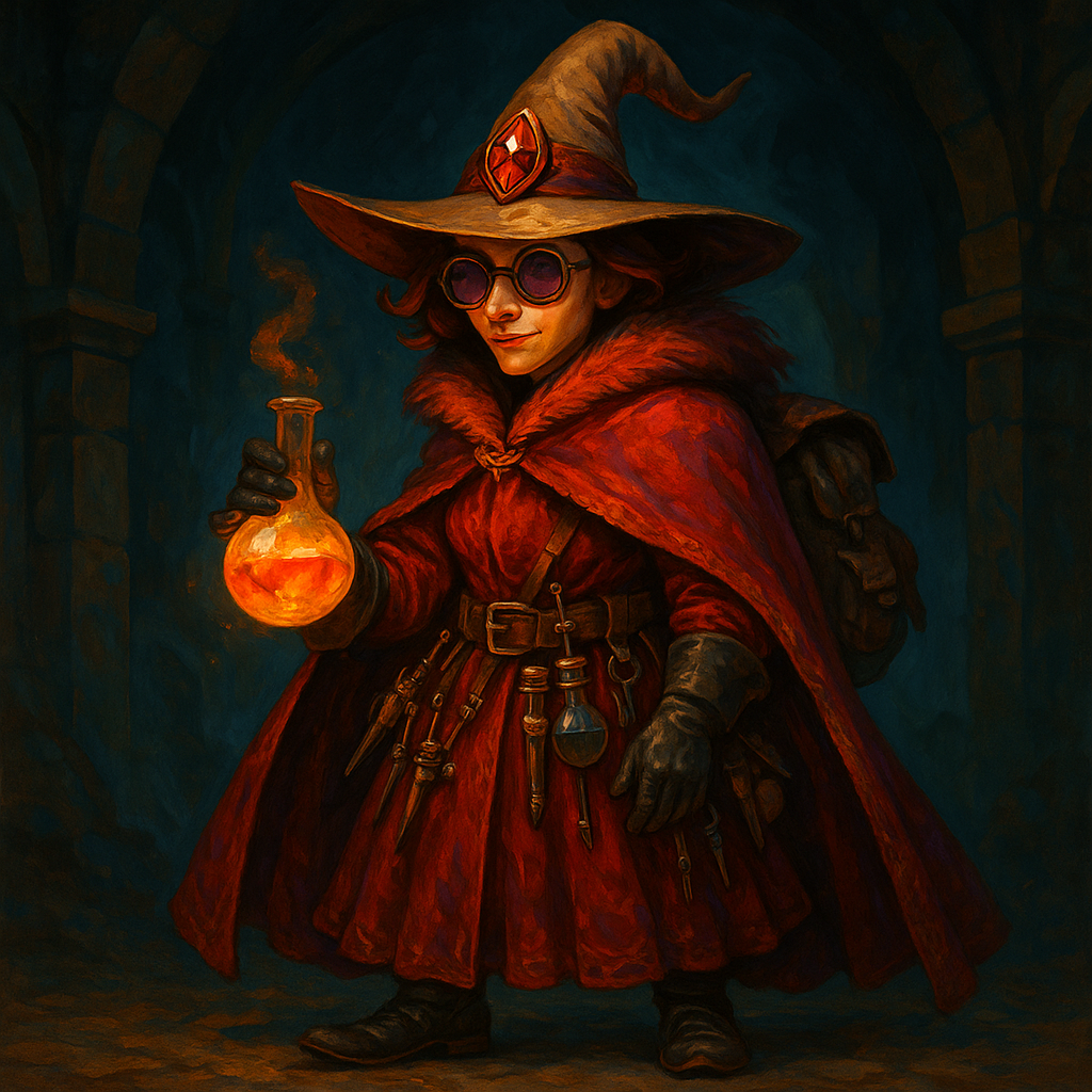 Portrait de Rubis l'Alchimiste - Alchimiste