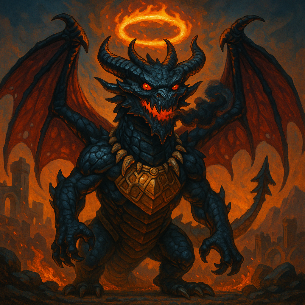 Portrait de Drakonyx - Dragon