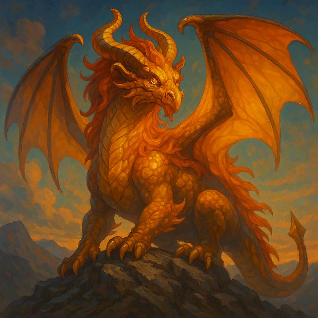 Portrait de Ambrosius - Dragon