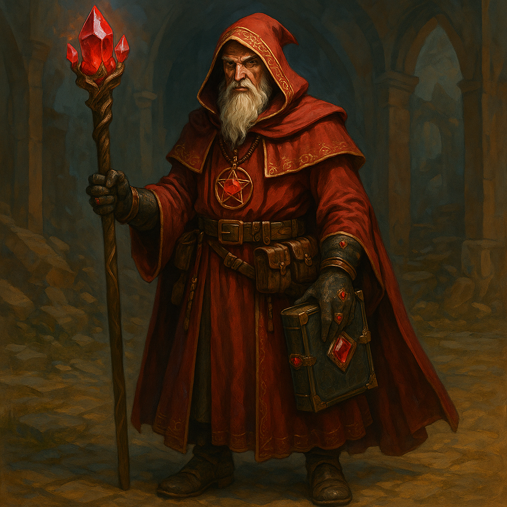 Portrait de Aldarion - Mage