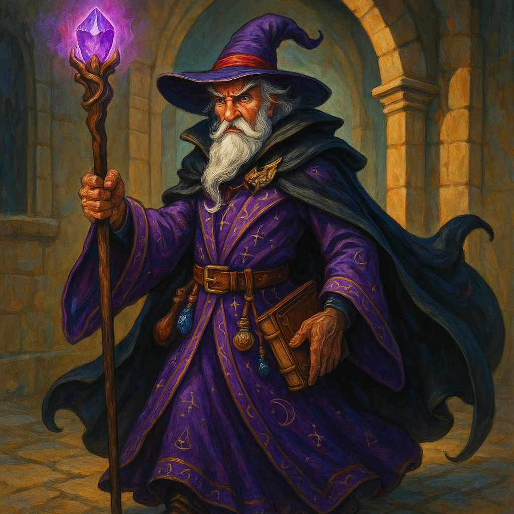 Portrait de Mage Alazar - Mage