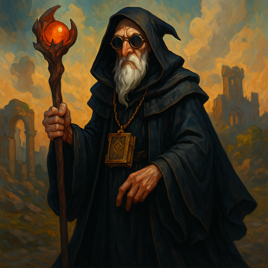 Portrait de Eldrid - Mage