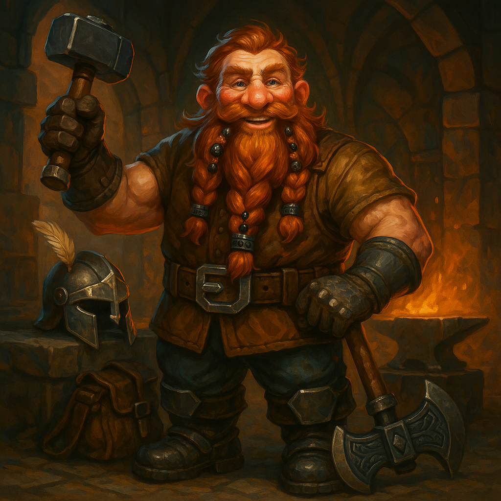 Portrait de Oxymain - Nain